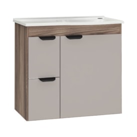Gabinete para Banheiro em MDF 59,8x55,8cm Cozimax Margarida Nude - 100077