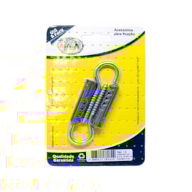 Gancho +Fix Zinco 6.3x70 Bucha Nº10 2 Peças - R.13