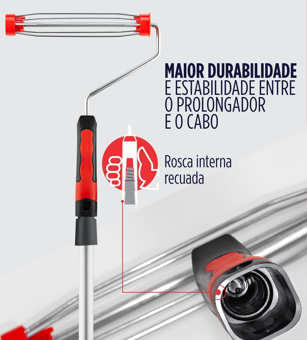 Garfo Gaiola Atlas 5 Arames 23cm - AT550/23R