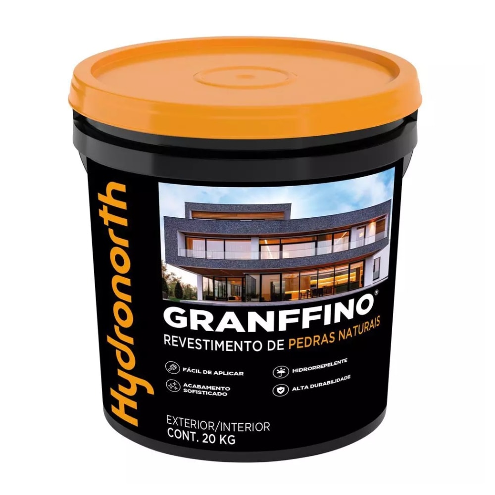 Granffino Revestimento de Pedras Naturais Hydronorth 20Kg Areia - 00098060