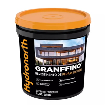 Granffino Revestimento de Pedras Naturais Hydronorth 20Kg Areia - 00098060