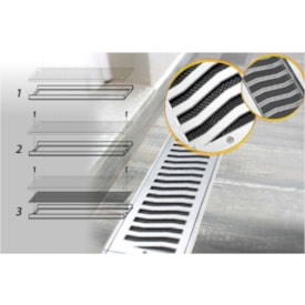 Grelha de Alumínio Costa Navarro Leve 15x50 - 1998