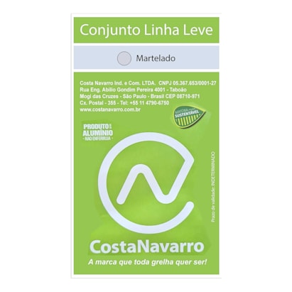 Grelha de Alumínio Costa Navarro Leve 20x100 - 169