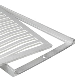 Grelha de Alumínio Costa Navarro Popular 20x100 - 2363