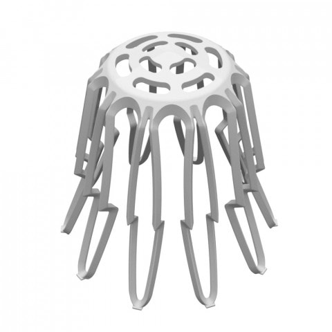 Grelha Tigre Hemisférica Flexível 10cm