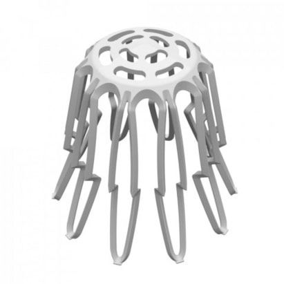 Grelha Tigre Hemisférica Flexível 10cm