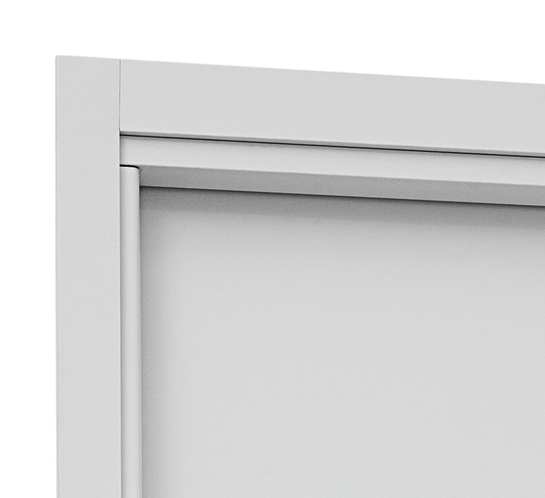 Guarnição em Alumínio Sasazaki Aluminium Guapo 215x78cm Branco - 74.92.704-1