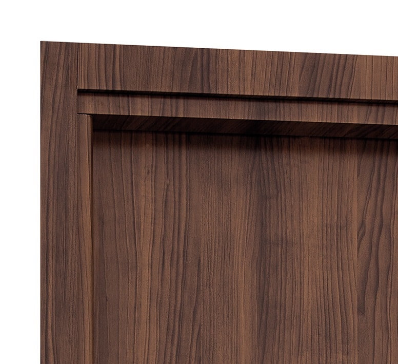 Guarnição para Porta de Alumínio 215x88cm Sasazaki Aluminium Mogno - 74.92.707-6