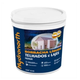 Impermeabilizante para Laje e Telha Hydronorth Branco 16 Kg - 10536
