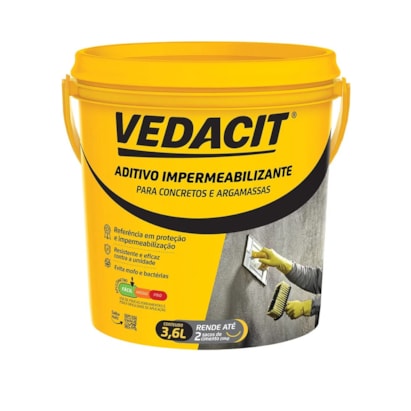 Impermeabilizante Vedacit 3,6L - 121845