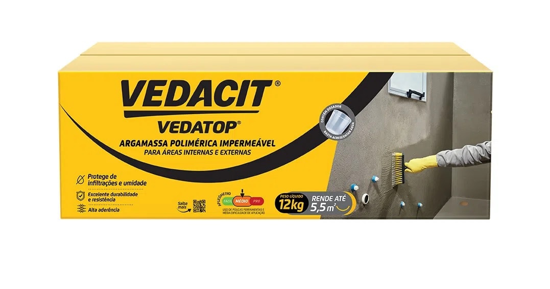 Impermeabilizante Vedacit Vedatop 12Kg Baumgart - 112805