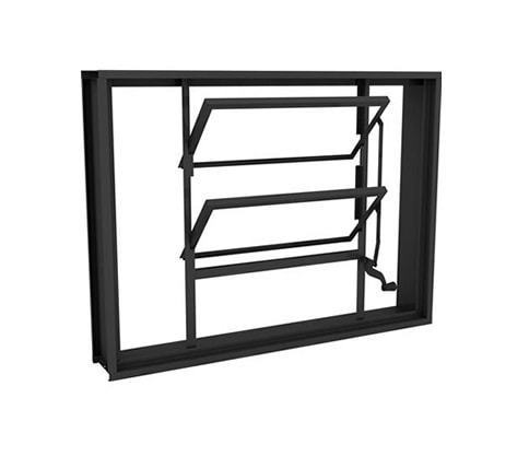 Janela Basculante de Aço 60x60x12cm CRV - 992072