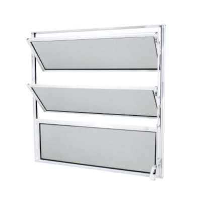 Janela de Alumínio Basculante 40x60x2,3cm CRV Classic - 602547