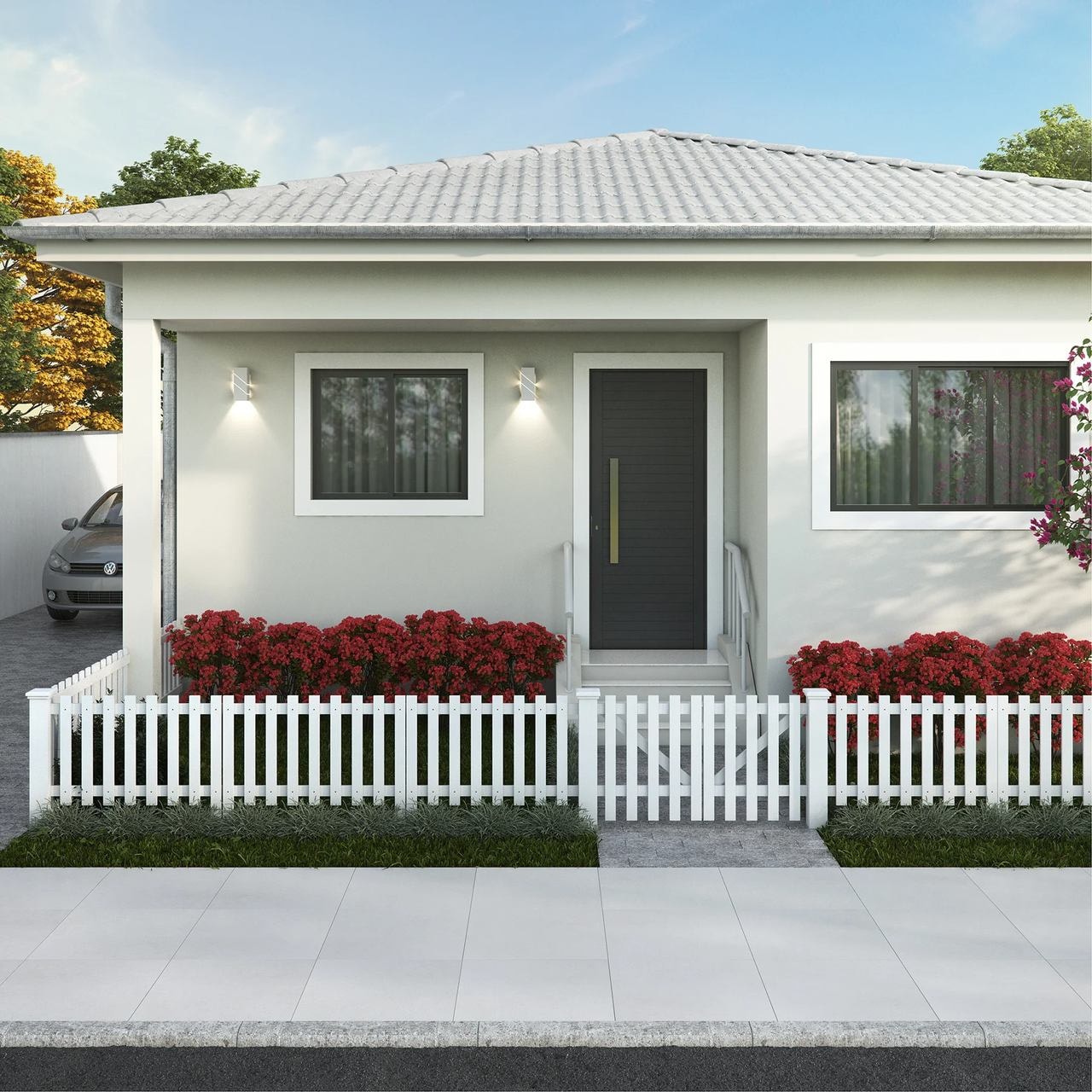 Janela de Alumínio de Correr 100x200x10cm CRV Black Nobre 3 Folhas Vidro Liso Preta - 995576