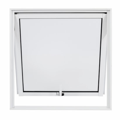 Janela de Alumínio Maxim-ar 60x60x4,8cm CRV Nobre 1 Folha Branca - 600413