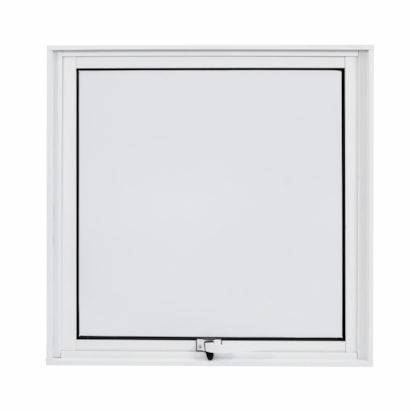 Janela de Alumínio Maxim-ar 60x60x4,8cm CRV Nobre 1 Folha Branca - 600413