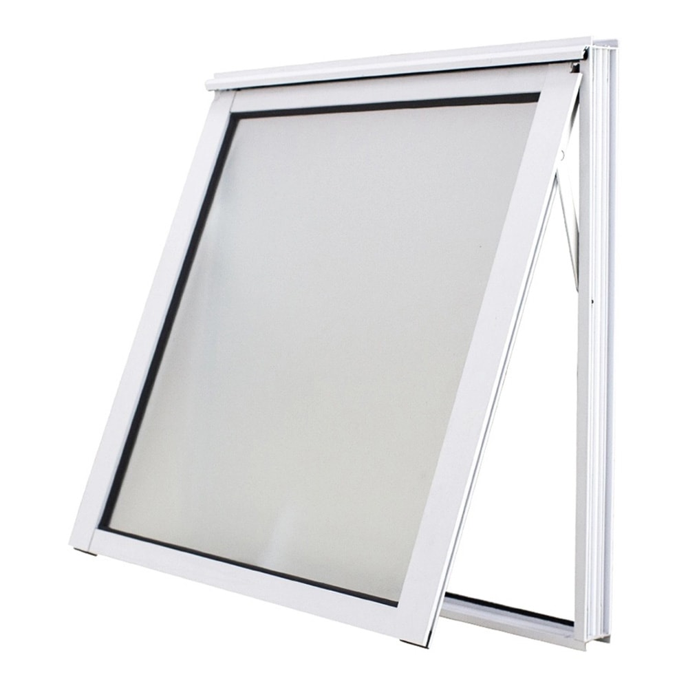 Janela de Alumínio Maxim-ar 80x60x4,8cm CRV Smart Vidro Mini Boreal Branca - 994836