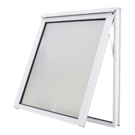 Janela de Alumínio Maxim-ar 80x60x4,8cm CRV Smart Vidro Mini Boreal Branca - 994836