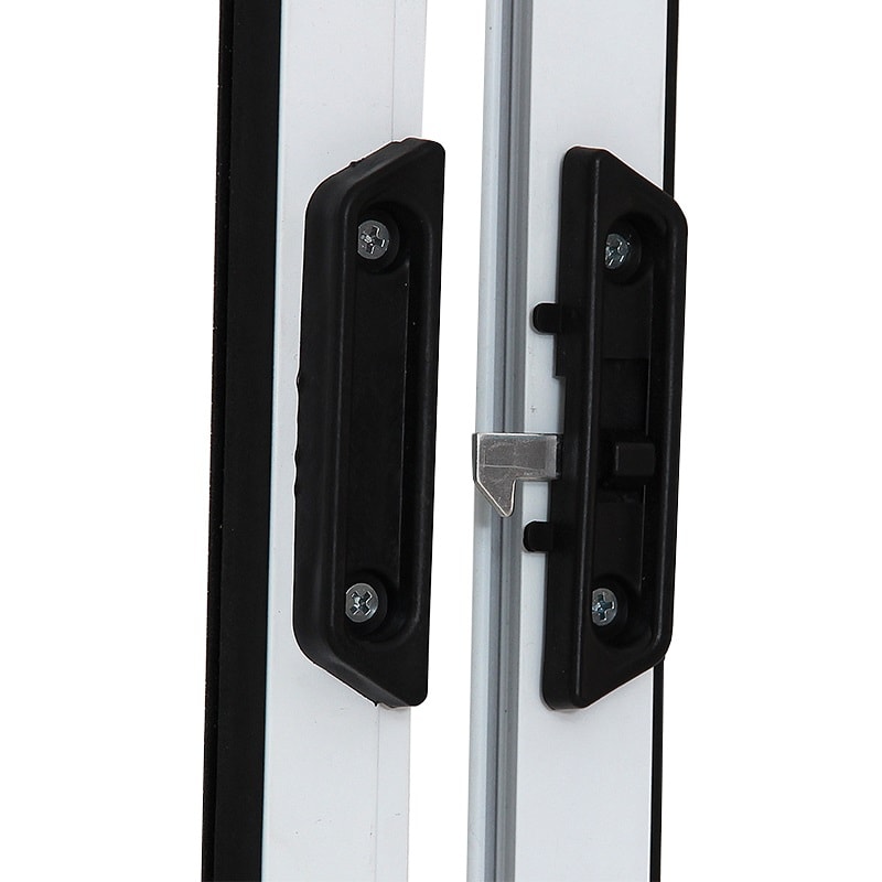 Janela de Correr de Aço 120x100x06cm CRV Extra 4 Folhas Branca