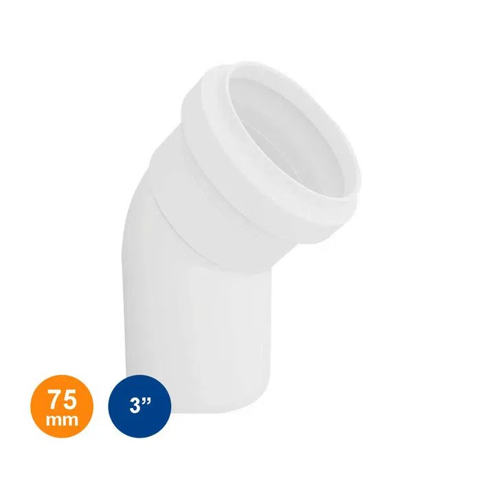 Joelho Esgoto 45X75mm