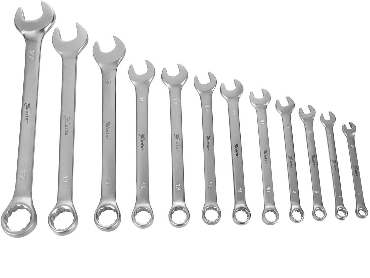 Jogo de Chave Combinada MTX 12Pçs - 154129