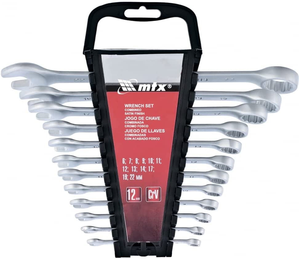 Jogo de Chave Combinada MTX 12Pçs - 154129