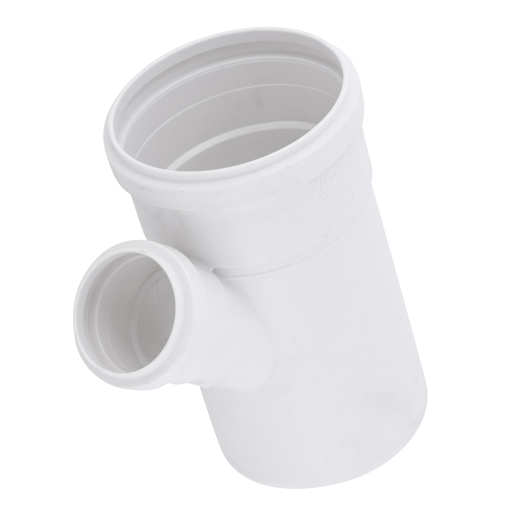 Junção PVC de Redução Simples para Esgoto Tigre 100x50mm 4