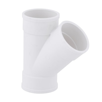 Junção PVC de Redução Simples para Esgoto Tigre 40x40mm 1.1/2