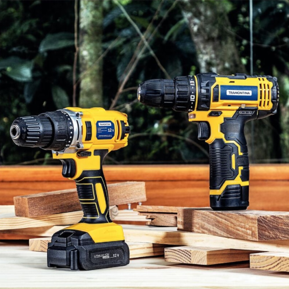 Kit Acessório Furadeira Parafusadeira Tramontina 16 peças 12v - 42383216