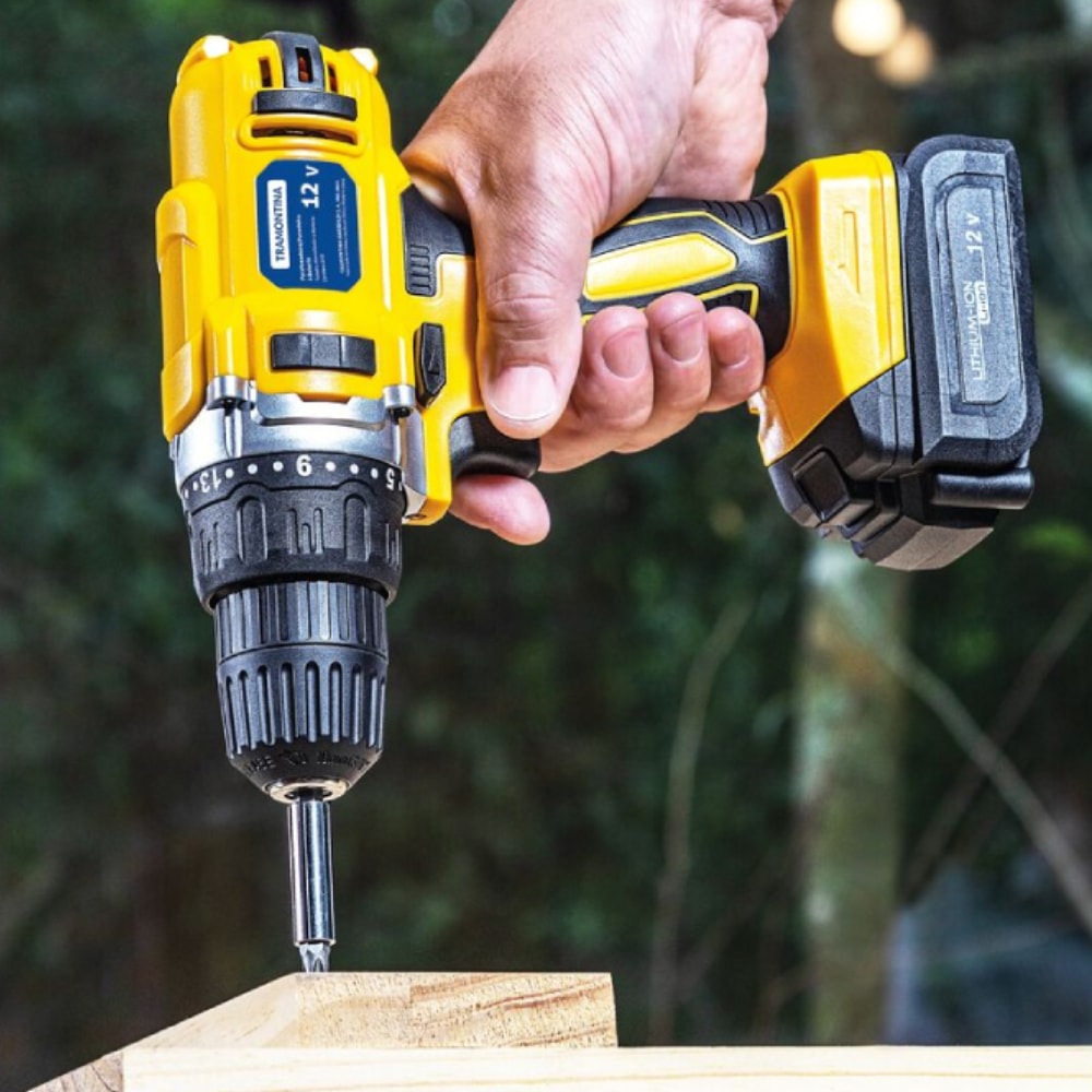 Kit Acessório Furadeira Parafusadeira Tramontina 16 peças 12v - 42383216