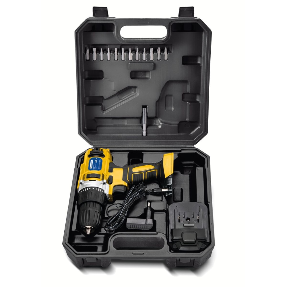 Kit Acessório Furadeira Parafusadeira Tramontina 16 peças 12v - 42383216