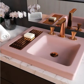 Kit Acessórios Deca para Cuba Red Gold - P/L.1044/131 2013.GL.RD