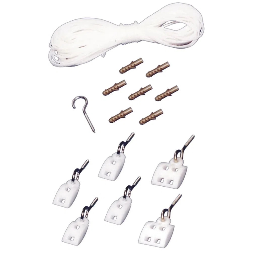 Kit Acessórios Varal de Teto Maxeb 7010 13mt - R7010