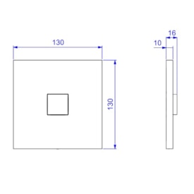Kit conversor Hydra Max para Deca Slim Gold Matte - 4916.GL.SLM.MT