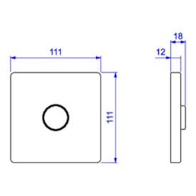 Kit conversor Hydra Max para Hydra plus Black Noir - 4916.BL.PLS.NO