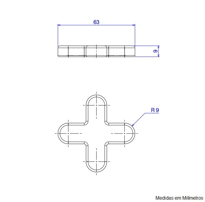 Kit de Acessórios Capa 3 Peças Deca Kids Vermelho - 2007.VER.DSC.KD