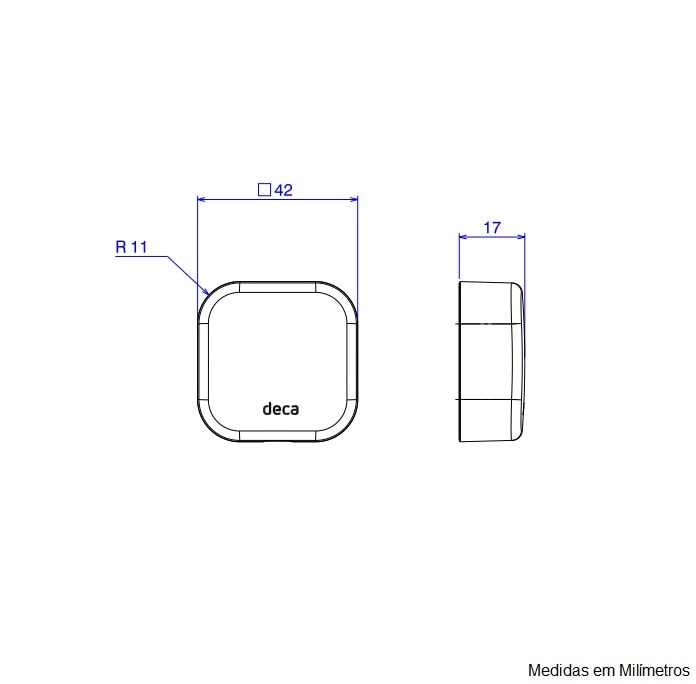 Kit de Acessórios Capa 7 Peças Deca Kids Vermelho - 2007.VER01.KD