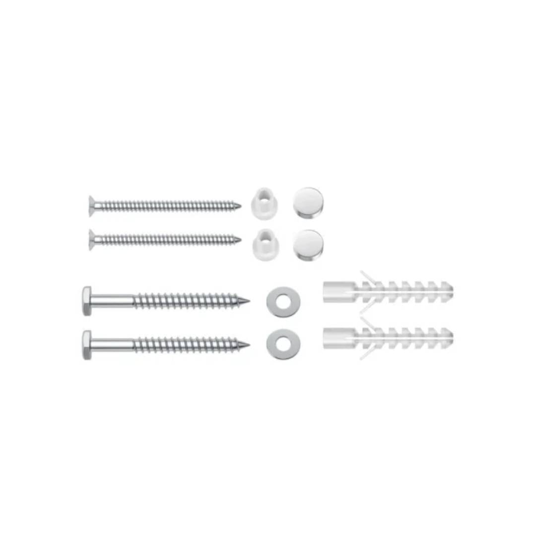 Kit de Instalação Deca para Bacia Convencional Fixação Lateral Cromado - 1201.C.KIT.P