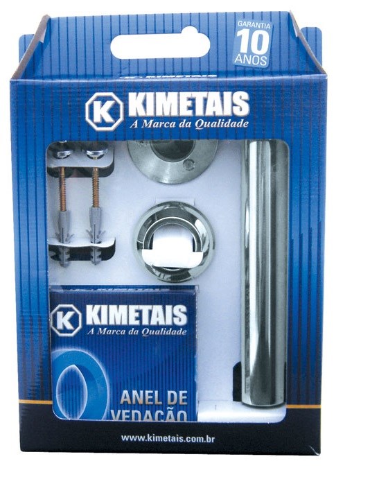 Kit de Instalação Kimetais para Bacia Convencional - KT002267