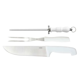Kit do Assador Mor Faca, Garfo e Chaira - 3310