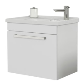 Kit Gabinete para Banheiro Cozimax Ágata 45cm Branco - 87230