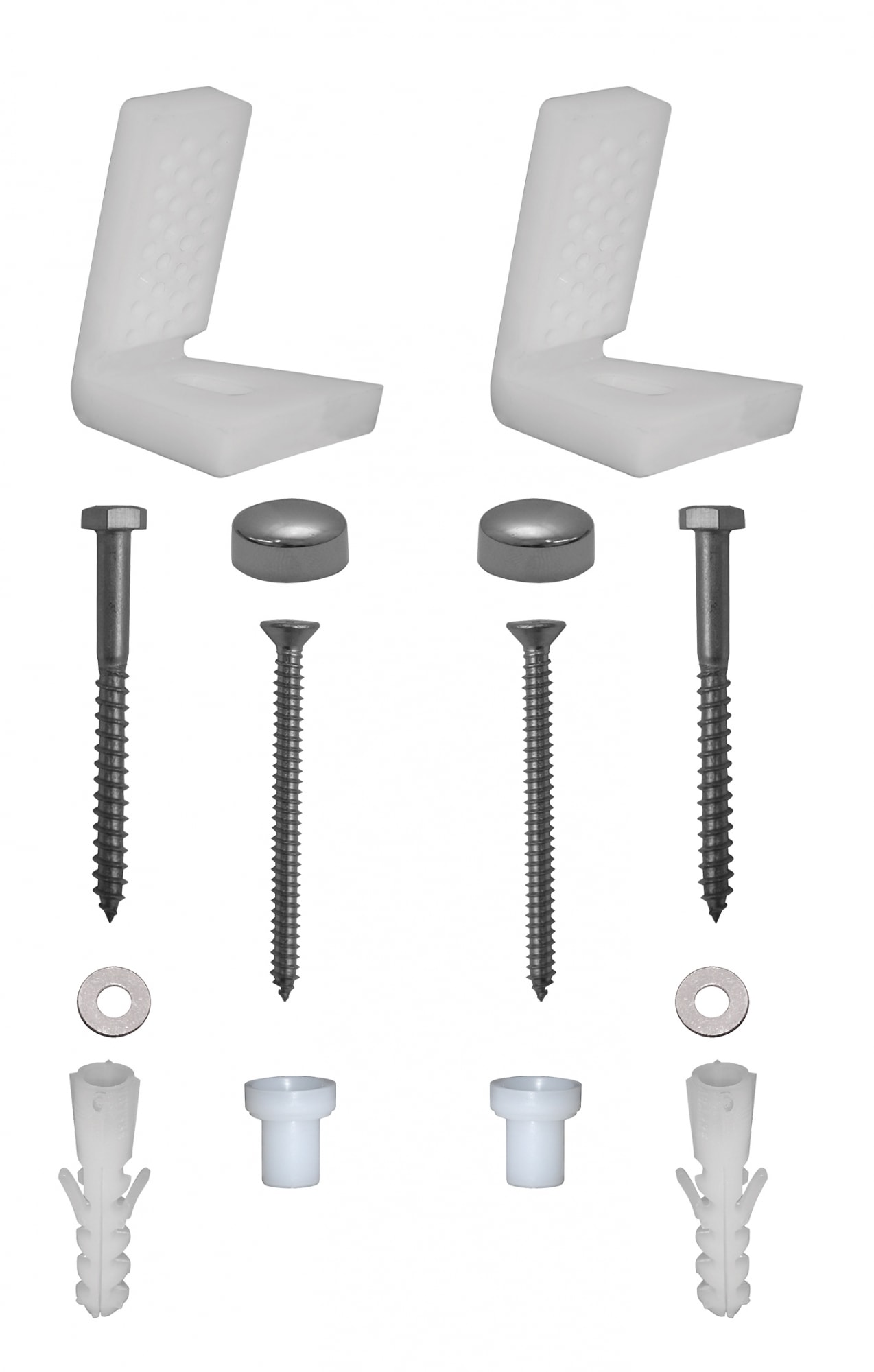 Kit Instalação Bacia C/fixação Lateral 2450 Kt002238 - Kimetais