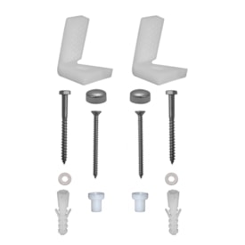 Kit Instalação Bacia C/fixação Lateral 2450 Kt002238 - Kimetais