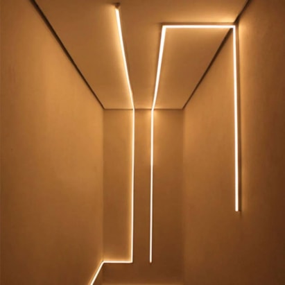 Kit Perfil Ars Sobrepor 17x7cm 2 Metros Branco - 177201