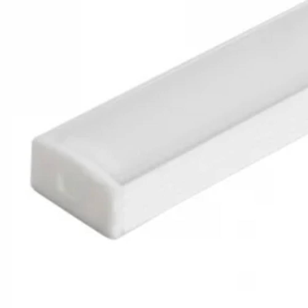 Kit Perfil Ars Sobrepor 17x7cm 2 Metros Branco - 177201