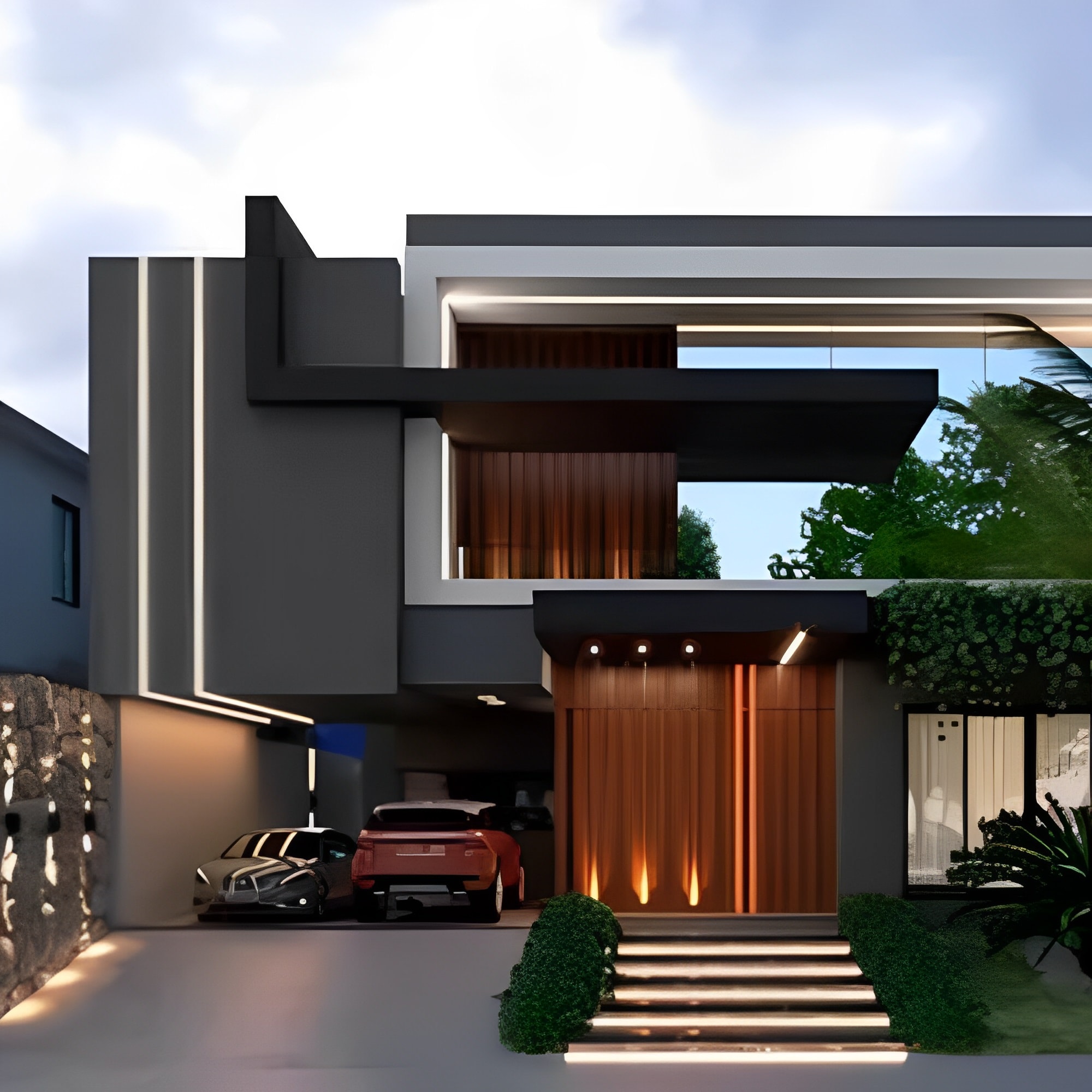 Kit Perfil Ars Sobrepor 36x41cm 2 Metros com Alojamento Branco - 364021