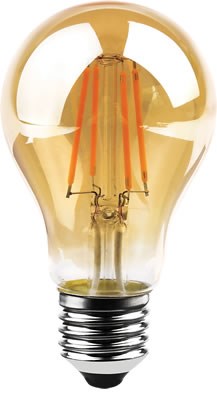 Lâmpada de Filamento LED Evoled Bulbo A60 4.8W 2200K Bivolt - LE-3250