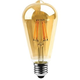 Lâmpada de Filamento LED Evoled Pera ST64 4.8W 2200K Bivolt - LE-3251