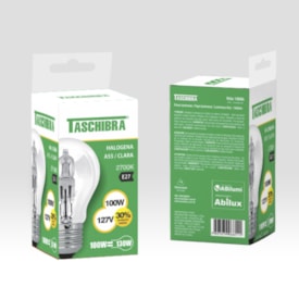 Lâmpada Halógena Taschibra Bulbo A55 100W 127V - 392731