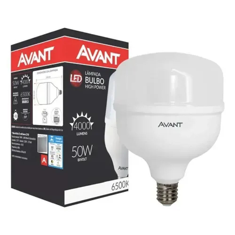 Lâmpada Led Avant 50W 6500K Branca - 289301373